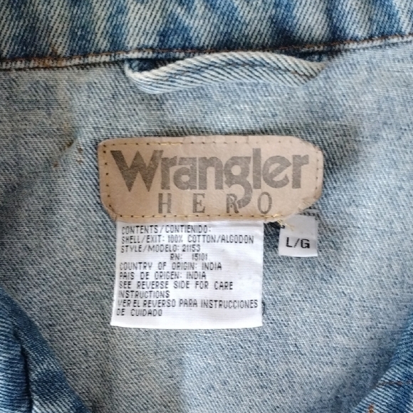 Vintage Denim Jacket with Medal Accents - Picture 5 of 8